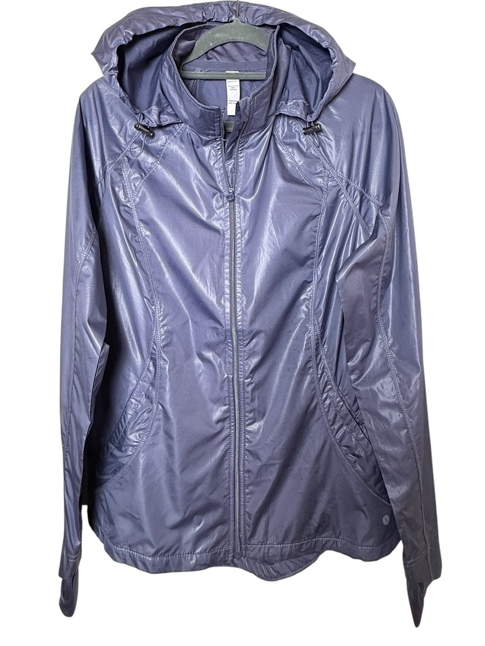 Layer 8 Small Hooded Utility Jacket - Lavender Gray